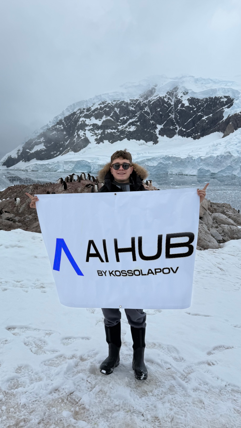 Igor in Antarctica